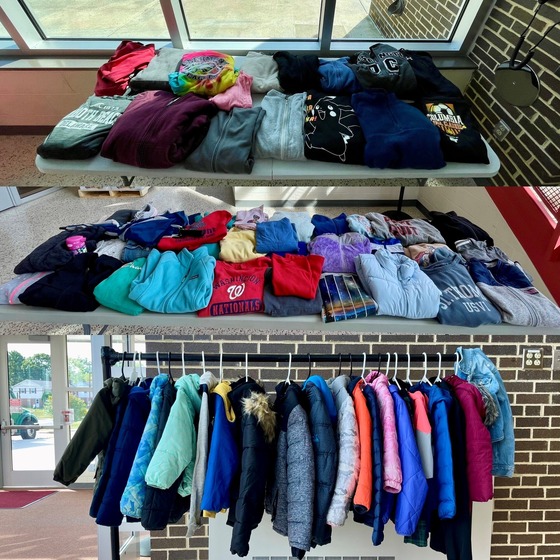 An image of Clermont Lost & Found items.