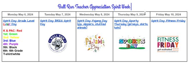 teacher appreciation