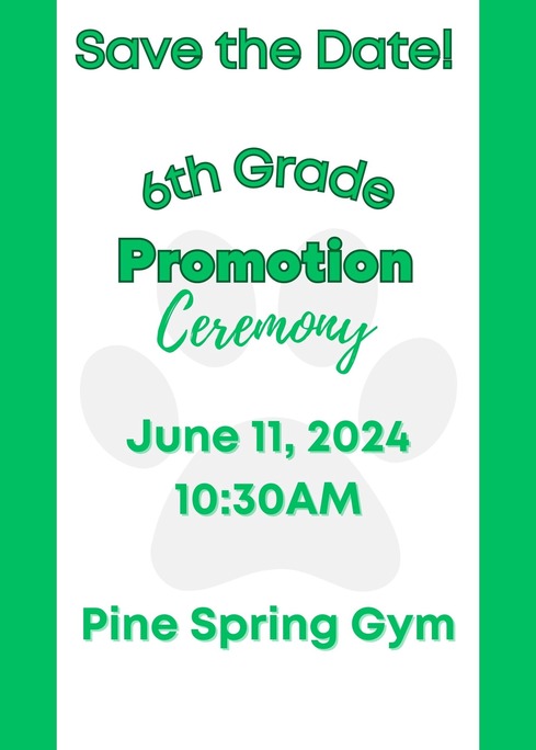6th grade promotion 