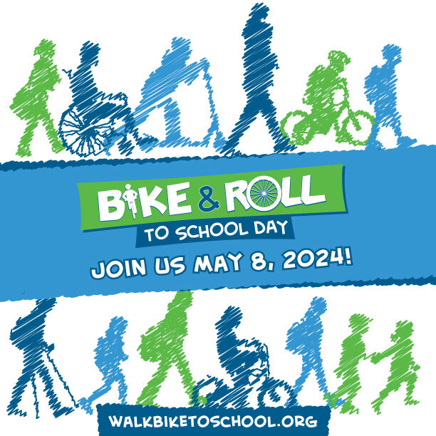 walk, bike, and roll to school day