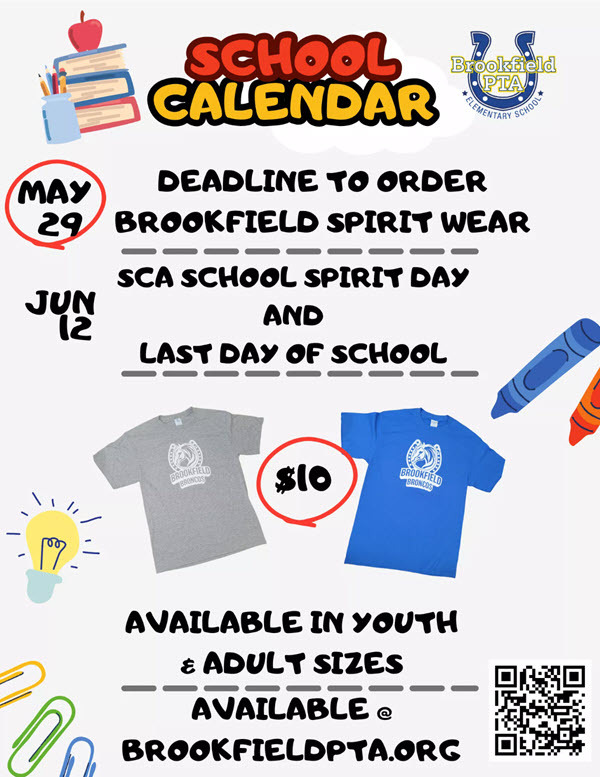 Brookfield Spirit Wear Info - Brookfield.Memberhub.com