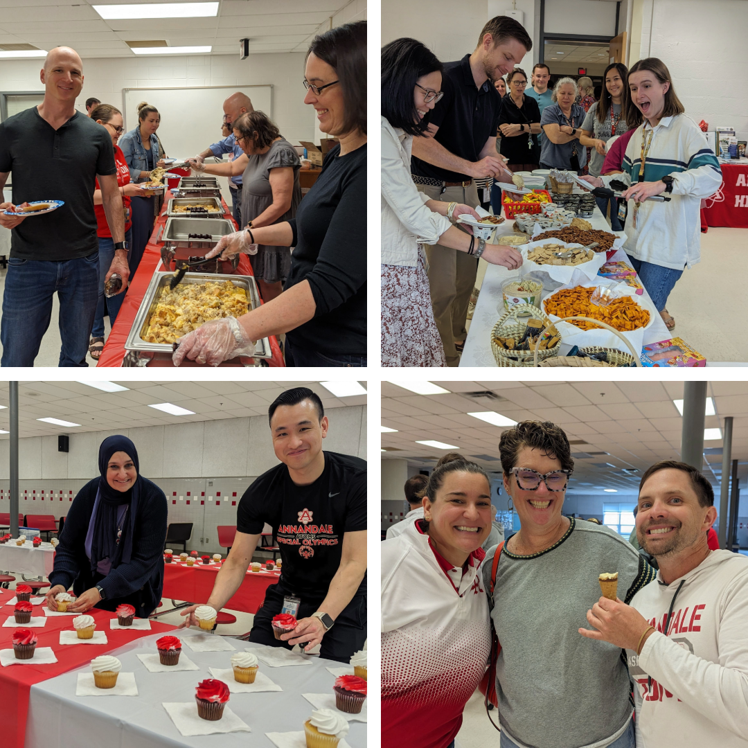 Collage of Teacher Appreciation Week