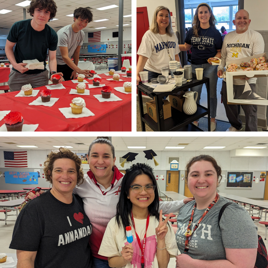 collage of teacher appreciation week
