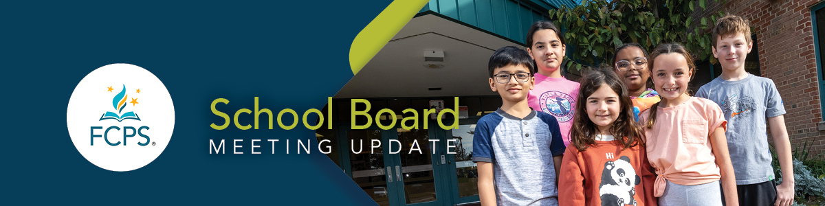 School Board Meeting Update