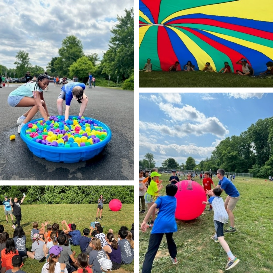 field day collage