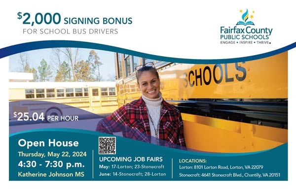 2000 Signing Bonus for School Bus Drivers