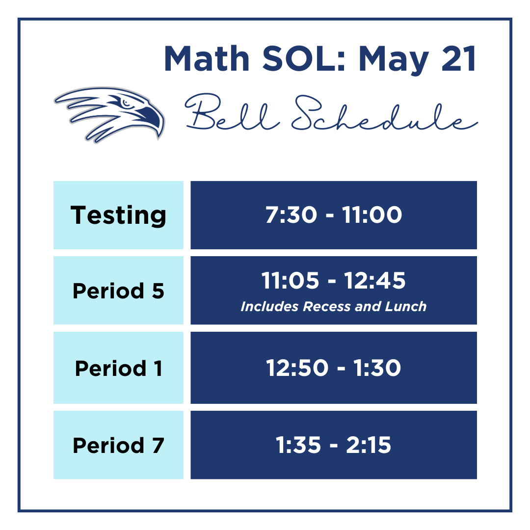 SOL Bell Schedule