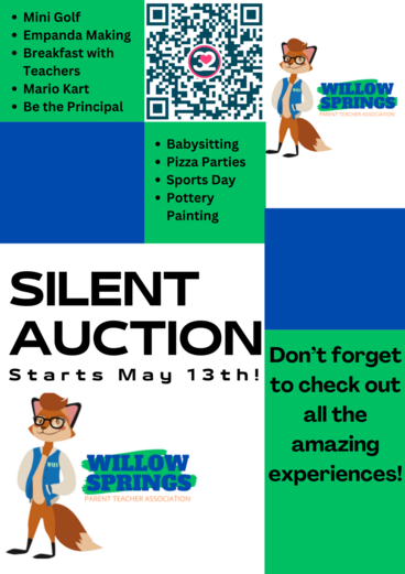 The silent auction is now live so place your bids before it is too late!