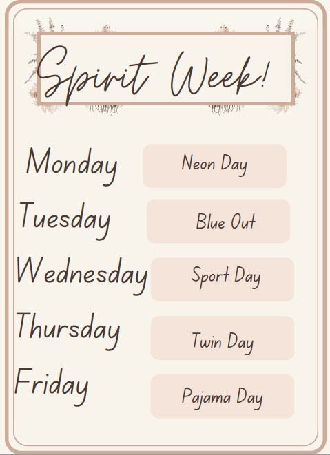 spirit week