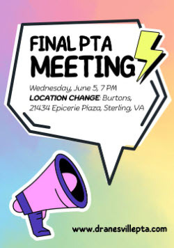 FInal PTA Meeting