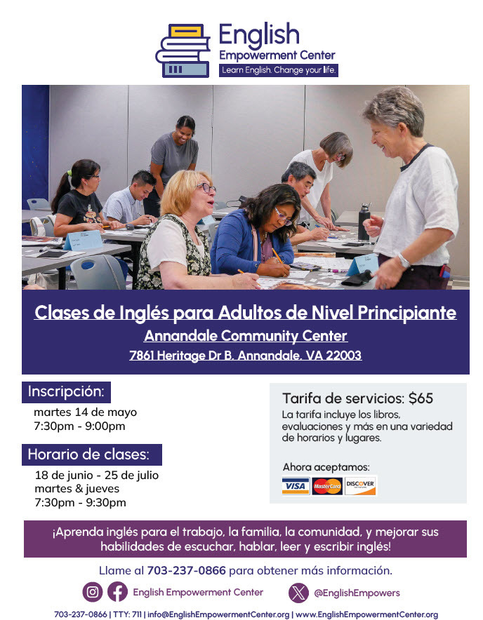 English classes Span