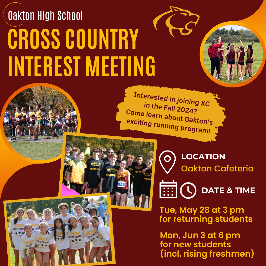 cross country interest meeting flier