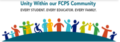 Unity Within our FCPS community graphic