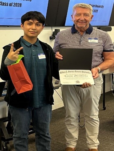 Foreman scholarship winner