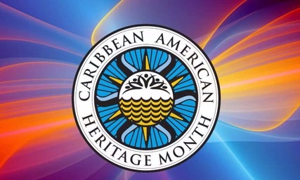 Caribbean American Heritage Month logo