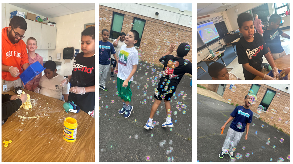 McCravy Class Bubbles and Play Doh