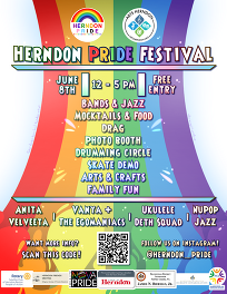 Herndon Pride Festival Flyer