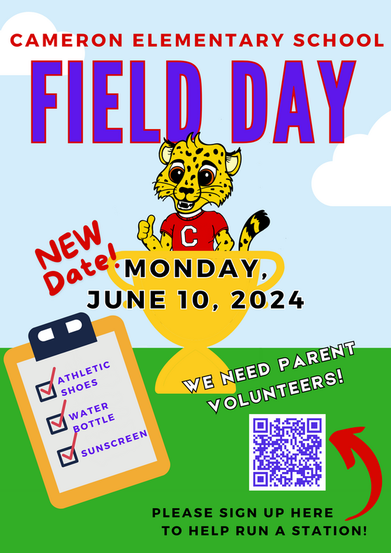 NEW DATE field day