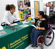 Northern Virginia Community College Information Table