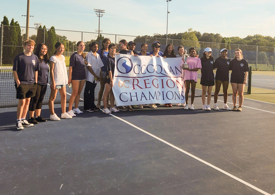 Girls Tennis Occoquan Regional Champions!