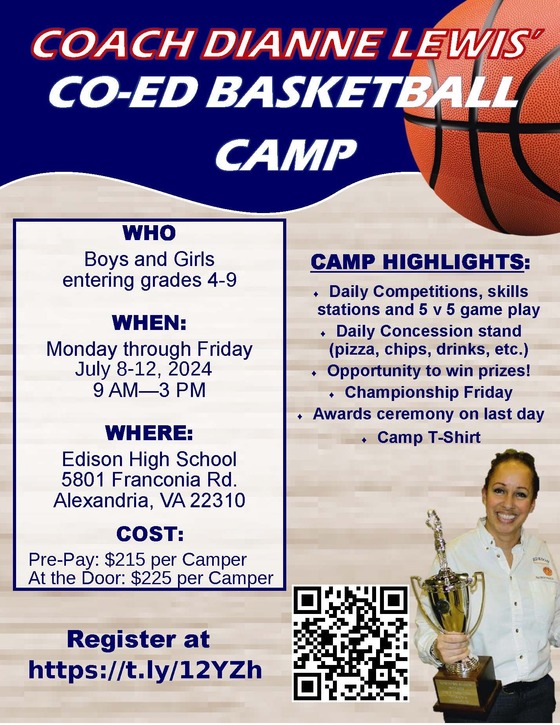 Edison Co-Ed Basketball Camp
