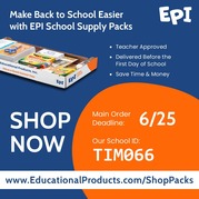 school supplies order today