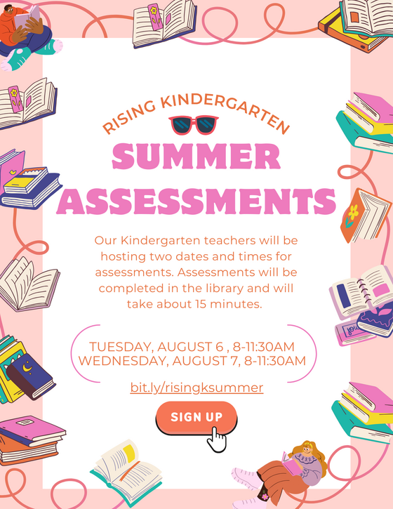 rising kinder summer assessments