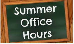 Summer Office Hour