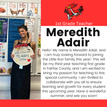 Meredith Adair - 1st grade