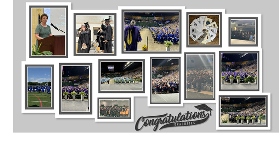 Congratulations Graduates photo collage