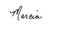 Marcia Signature First Name Only