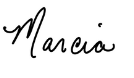 Marcia Signature First Name Only