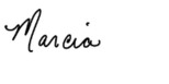 Marcia Signature First Name Only