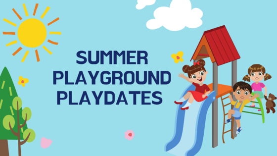 Playground playdates are opportunities for new families to come and get to know each other.
