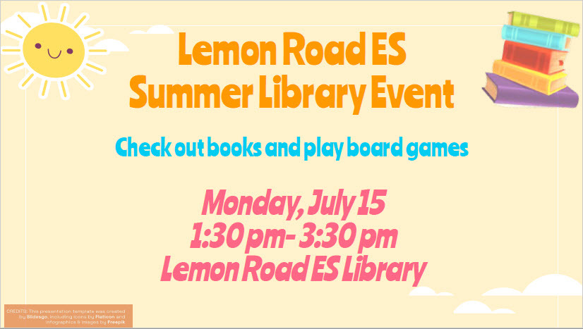 Summer Library Event