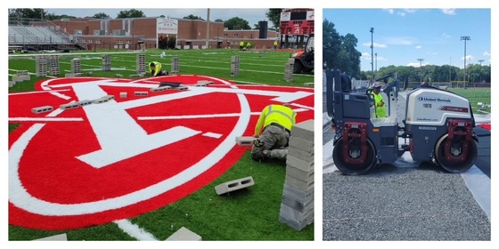New turf and equipment