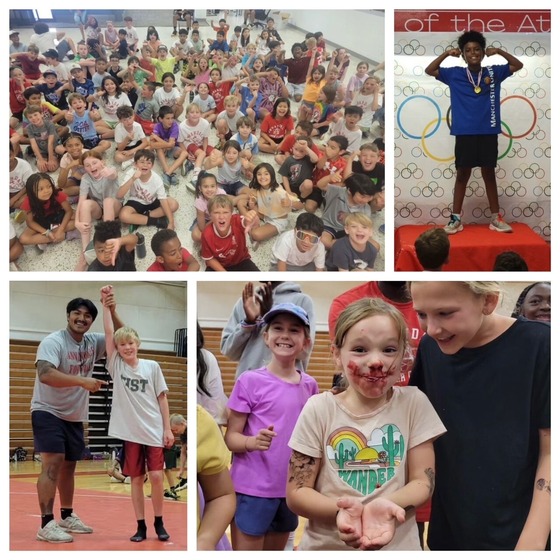 Collage of camp photos