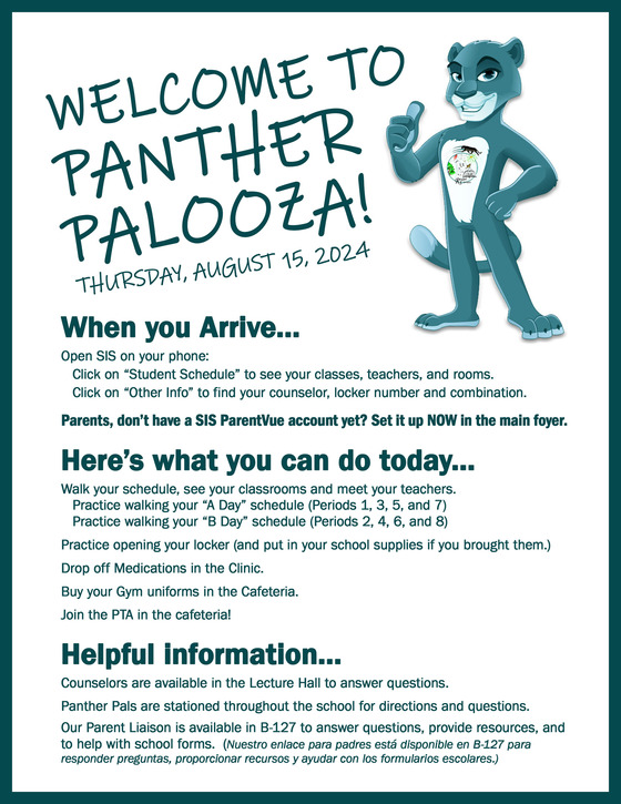 Panther Palooza