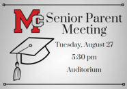 Senior Parent Meeting
