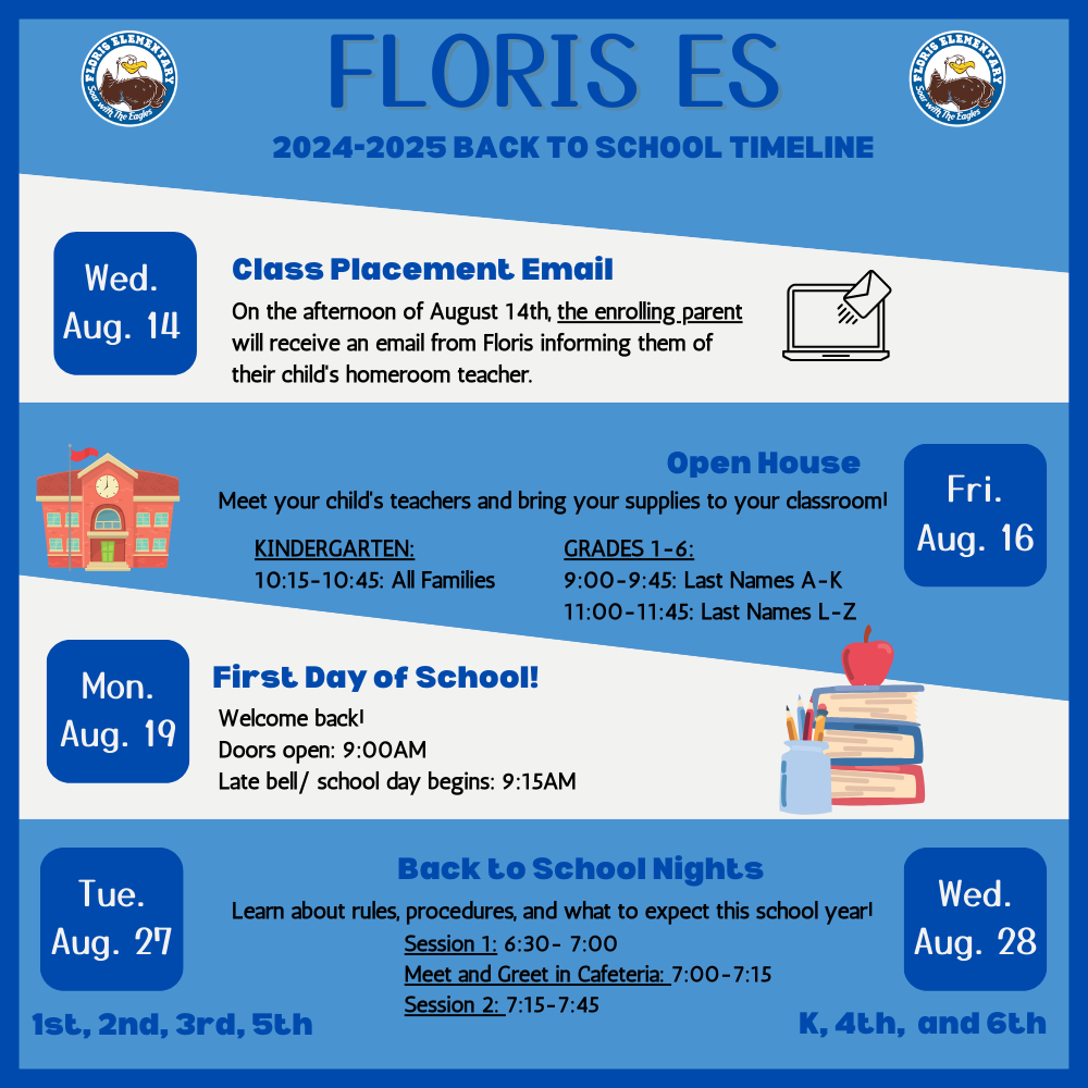 Back to School Timeline