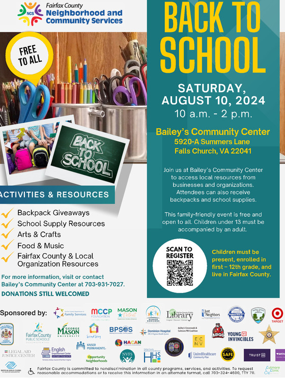 back to school event