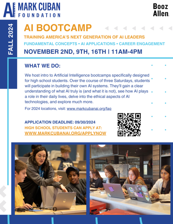 Mark Cuban Foundation AI Bootcamp