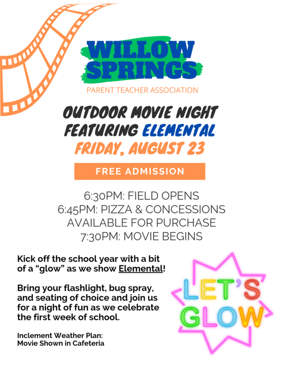 Join us this Friday for Family Movie Night.