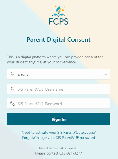 Parent Digital Consent