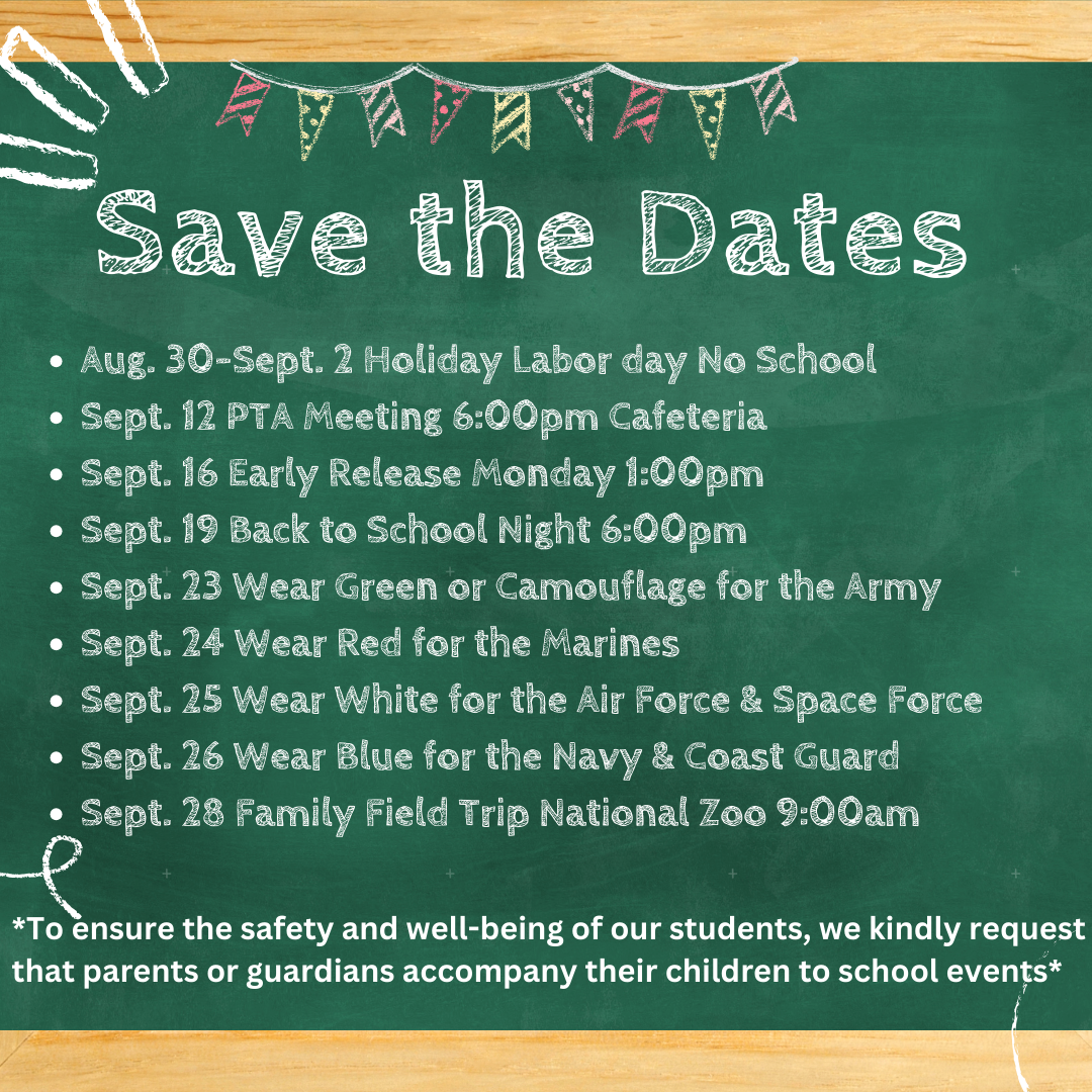 Save the Dates