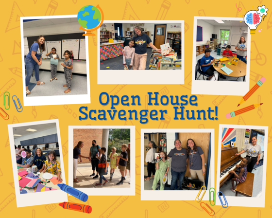 open house photo collage