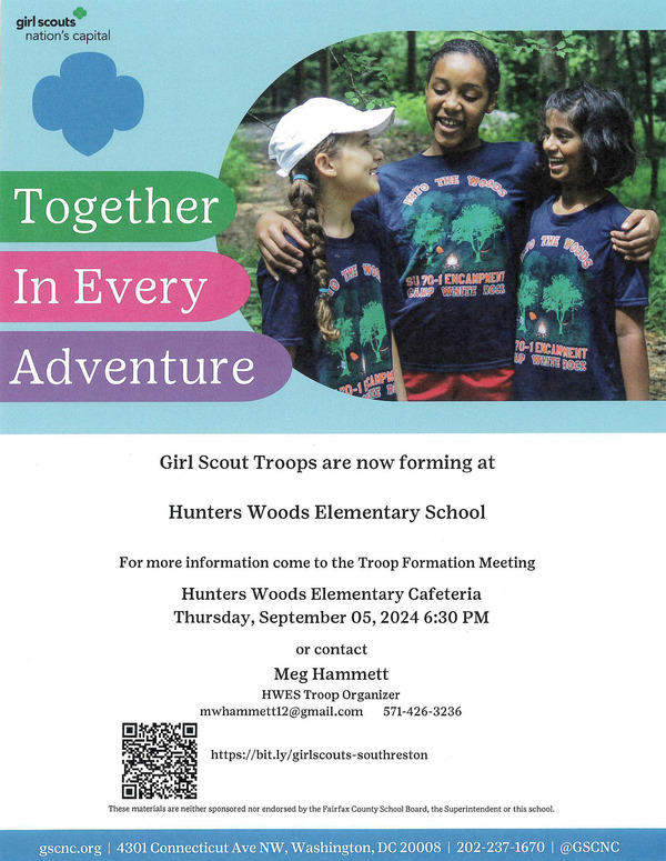 Girl Scouts Fall Flyer