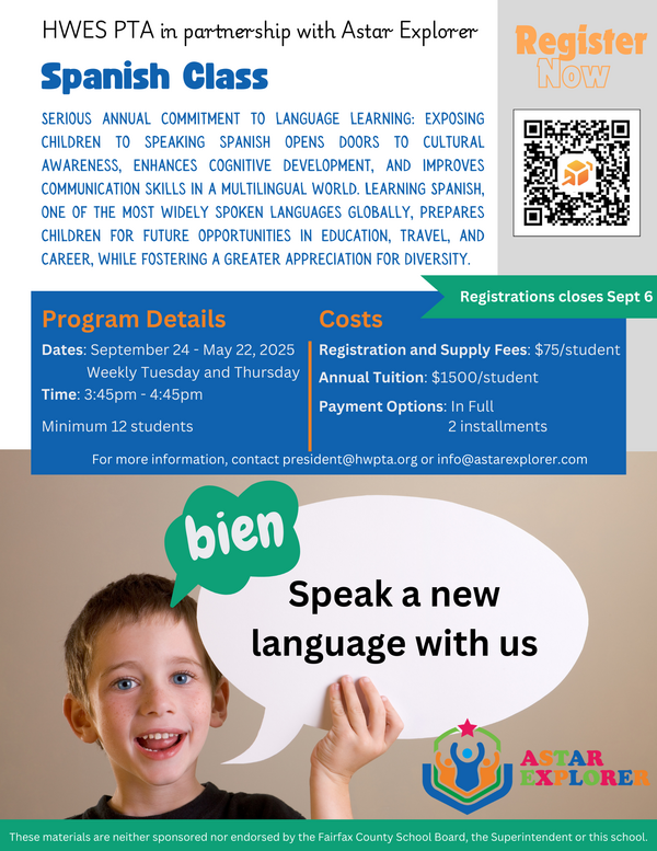 Spanish flyer updated