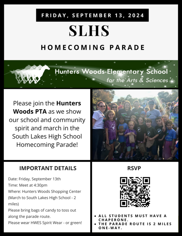 2024 Homecoming Parade Flyer