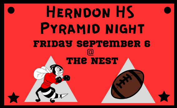 Herndon HS Pyramid night